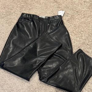 Abercrombie Vegan Leather pants